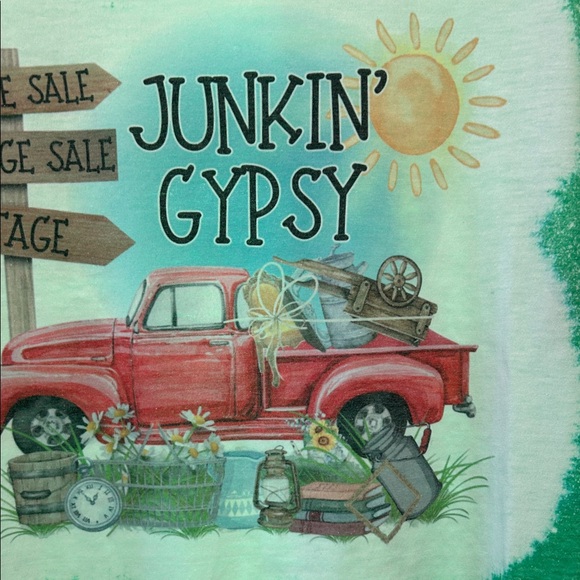 Gildan Green Graphic Short Sleeve Tee - Picture 4 of 7